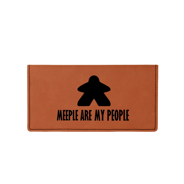 Meeple are my People Checkbook Cover