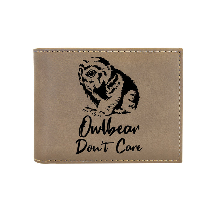 Owlbear Don't Care Bifold Wallet