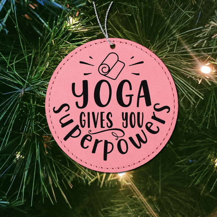 Yoga Superpowers Ornament